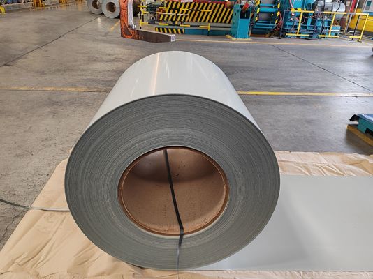 खरीदें Pre Painted Steel Coil with 5-7μm Back Coating Thickness 508/610mm Coil ID and 3-8MT Coil Weight for Construction and Manufacturing online manufacture