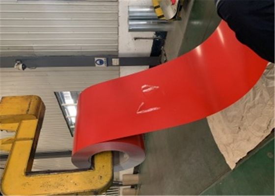 खरीदें कॉइल्स में Z275 RAL 4089 व्हाइट 2400 मिमी प्रीपैंटेड जस्ती स्टील शीट online manufacture