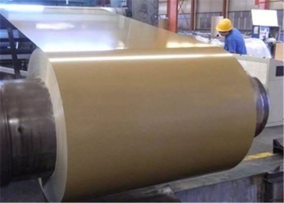 खरीदना 0.31mm CGCC Z100 PVDF छत और भवन पैनल अनुप्रयोगों के लिए पूर्व चित्रित स्टील कॉइल RAL5894 online manufacture