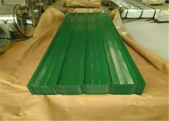 खरीदना 60 ग्राम/वर्ग मीटर पूर्व चित्रित नालीदार छत शीट नालीदार धातु पैनल online manufacture