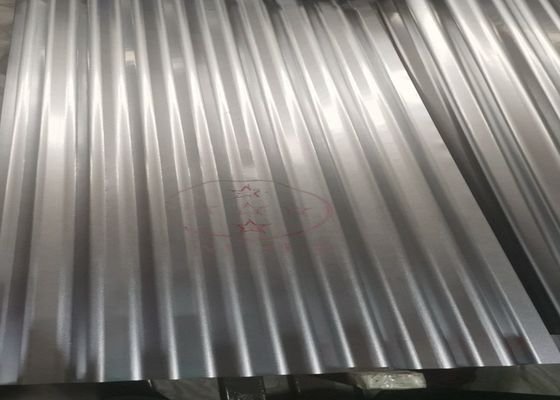 खरीदें S450 G20 जस्ती घुमावदार छत शीट 0.6 मिमी 150 ग्राम/एम2 स्टील संरचना आवास के लिए जिंक कोटिंग online manufacture